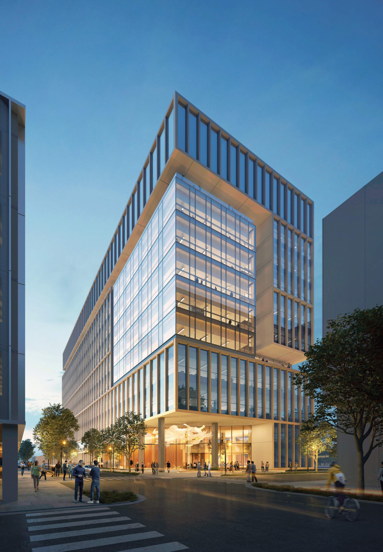 Life Science Complex exterior view- horizontal