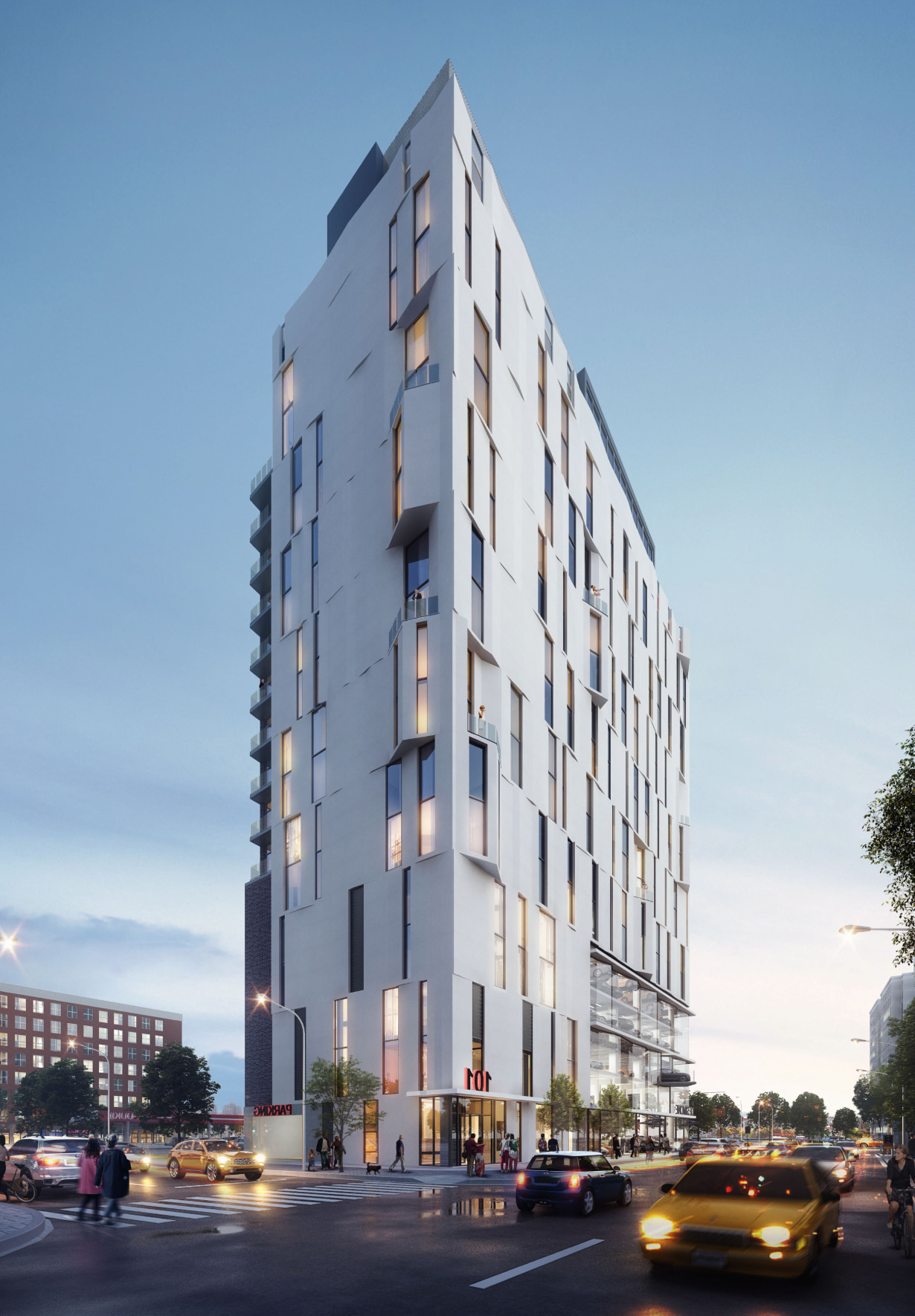 DeSimone Tower Apartment exterior