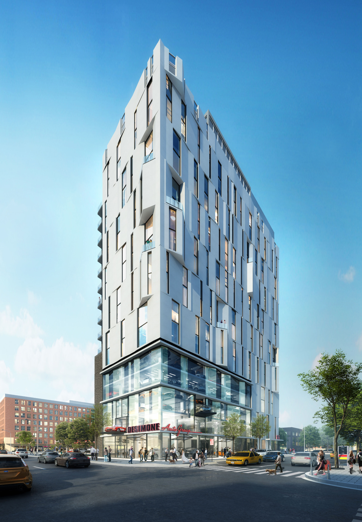 DeSimone Tower Dealership exterior