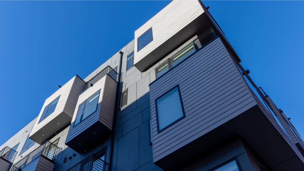 Brubox exterior - view from the ground