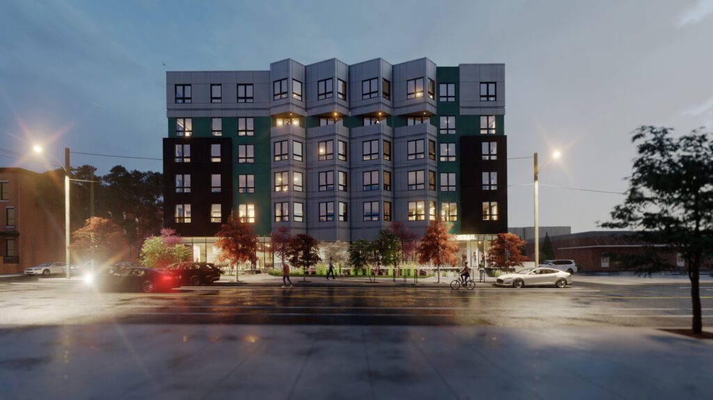 1324 West Allegheny Avenue front exterior view in the evening