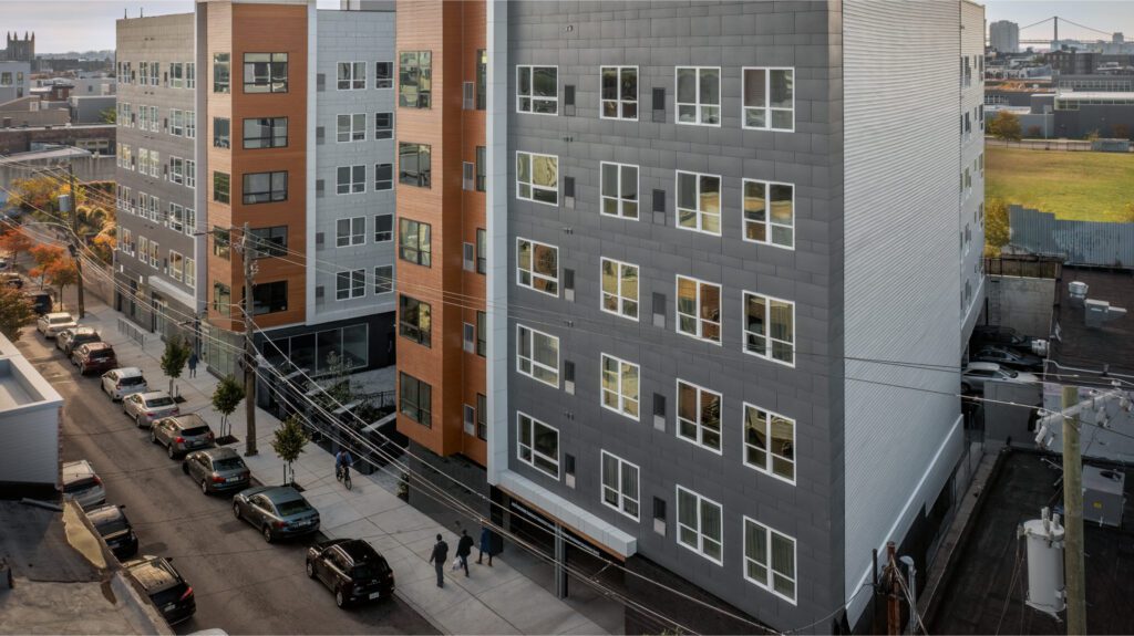 2110 E Norris street building exterior corner view